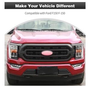 F150 Ford Pink American Flag Emblem F 150 Ford Pink Accessories